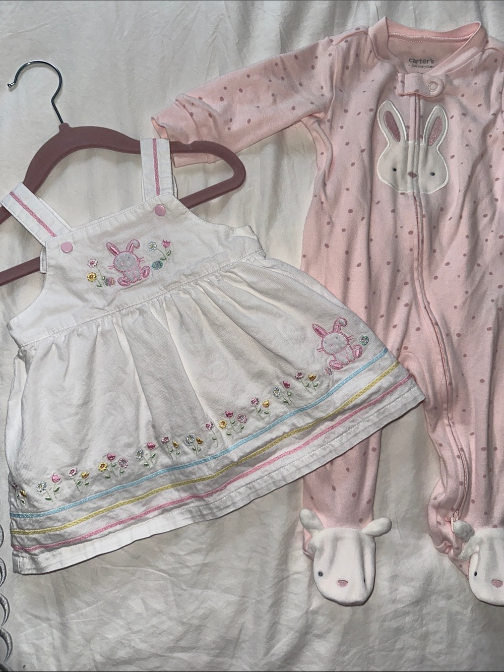 CARTERS Easter bunny set 6m